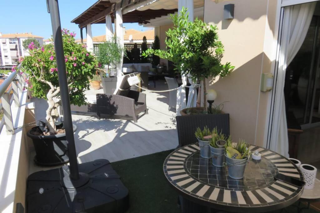 Penthouse - Residence La Mina - Albir Avec Wifi Gratuit 阿尔比尔 外观 照片
