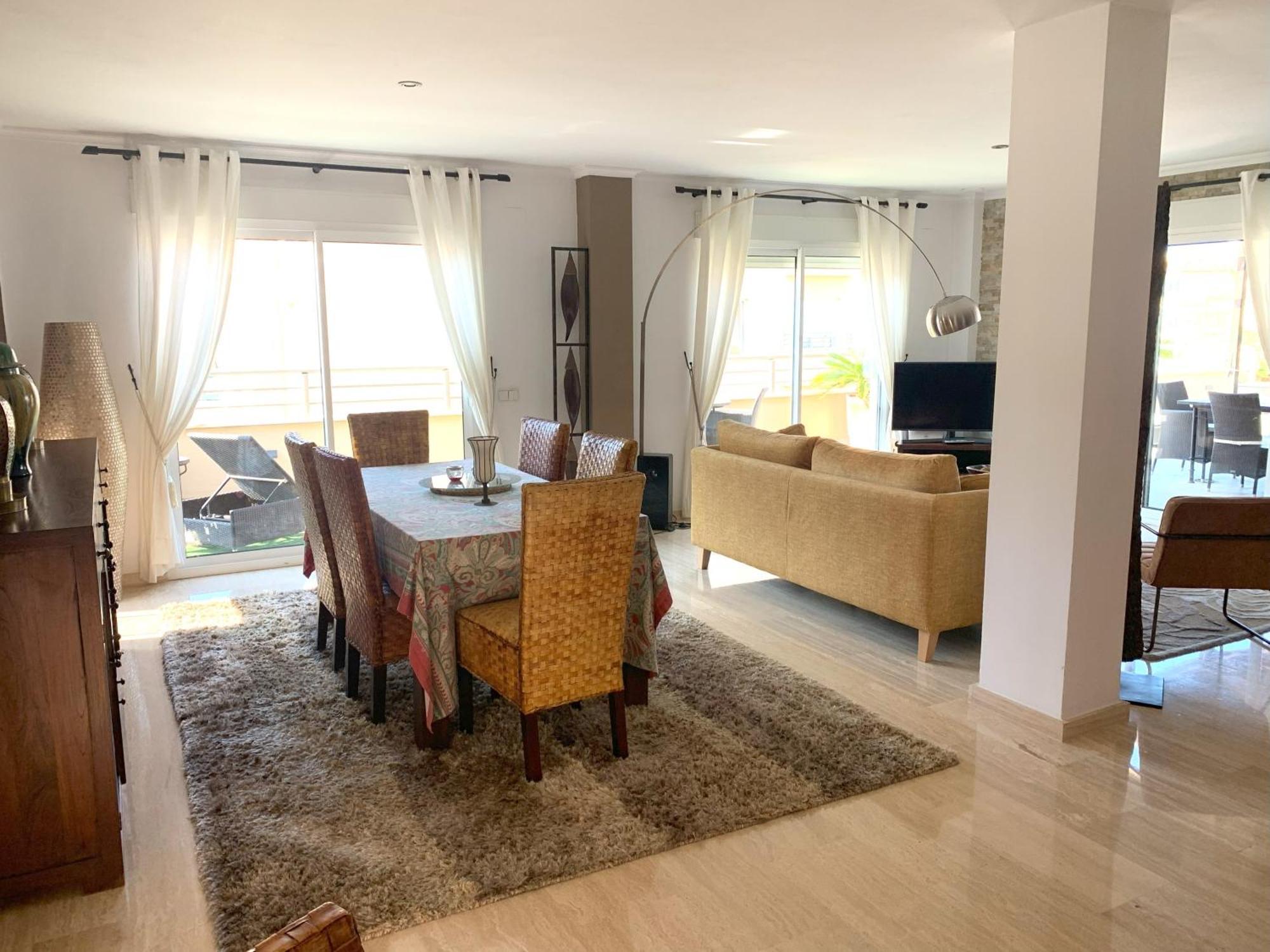 Penthouse - Residence La Mina - Albir Avec Wifi Gratuit 阿尔比尔 外观 照片