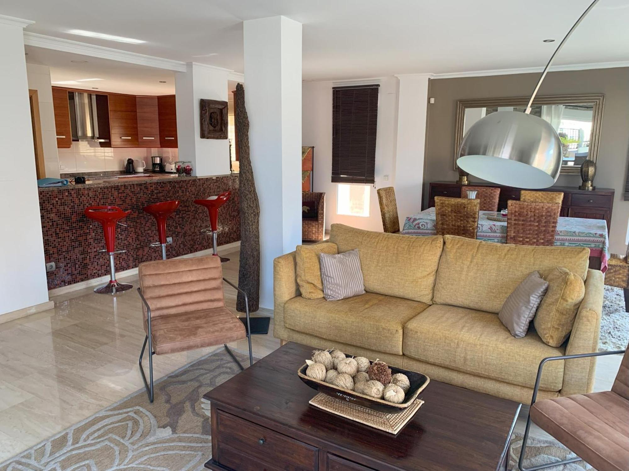 Penthouse - Residence La Mina - Albir Avec Wifi Gratuit 阿尔比尔 外观 照片
