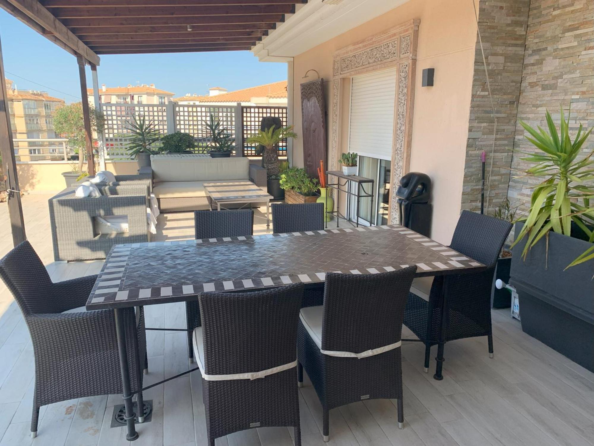 Penthouse - Residence La Mina - Albir Avec Wifi Gratuit 阿尔比尔 外观 照片